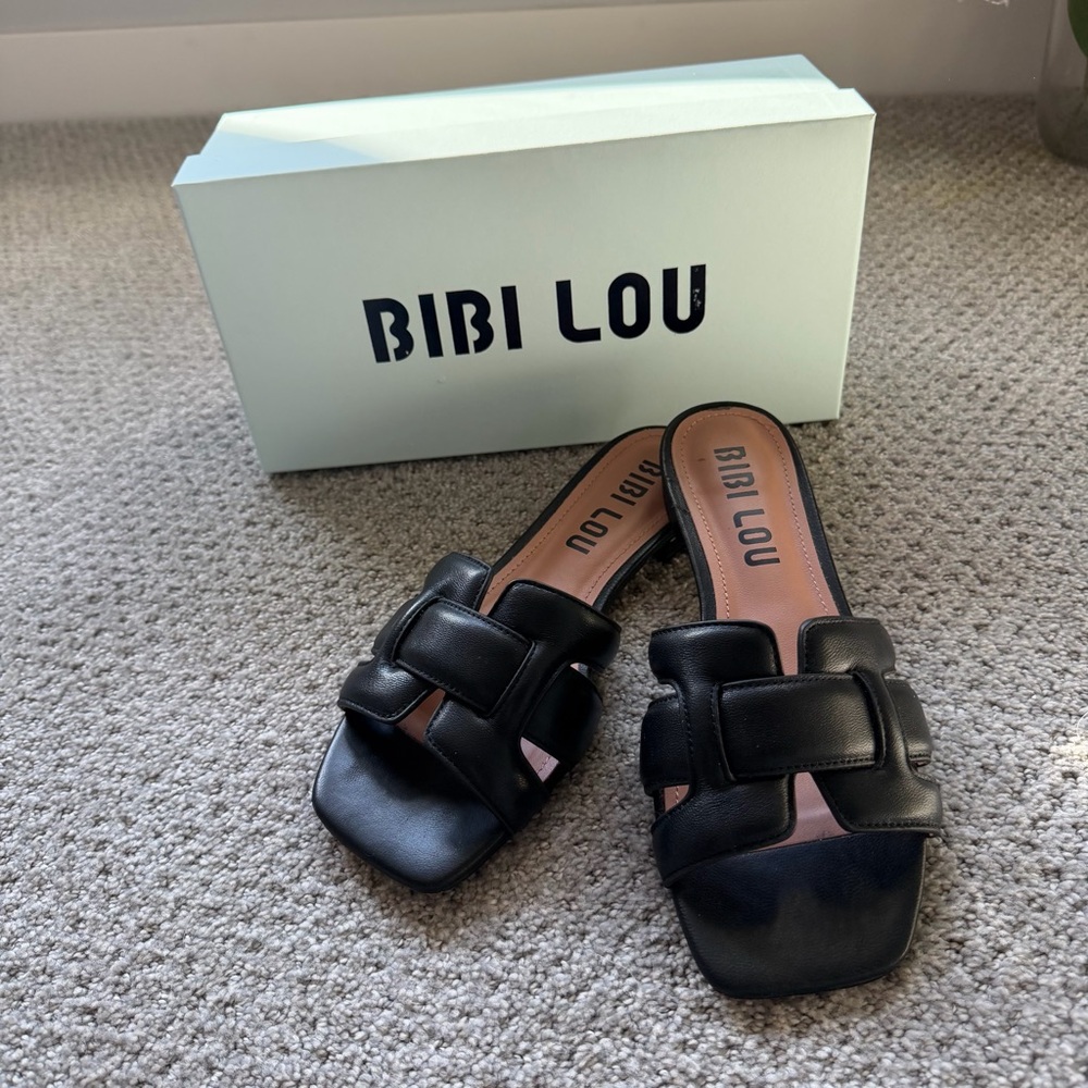 Bibi Lou Black Women's Sandals